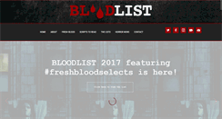 Desktop Screenshot of bloodlist.com